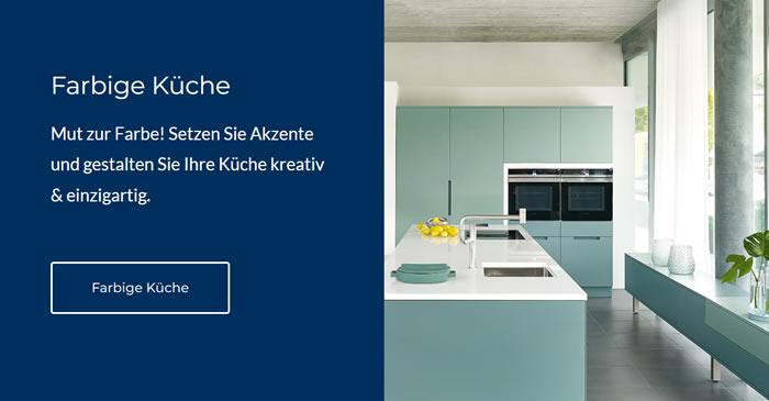 Farbige Küche 